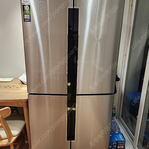 삼성 지펠 T9000 냉장고 RF90H9011X3B 팝니다.
