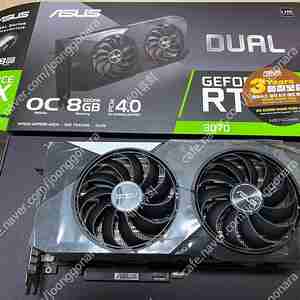 ASUS RTX3070 팔아요, 아수스RTX3070[신품급]