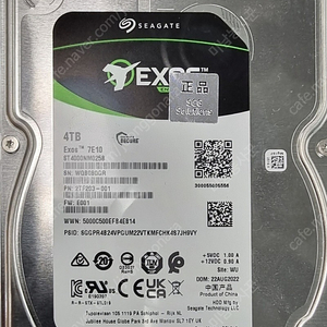 씨게이트 Exos 7E10 ST4000NMST0125B 4TB SAS HDD