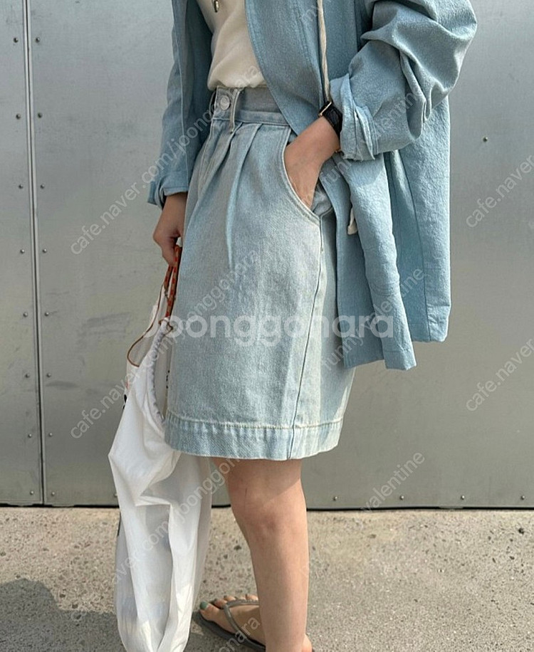 율하네 반바지 연청 m~l--0