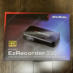 외장캡쳐보드 에버미디어 er330 팝니다