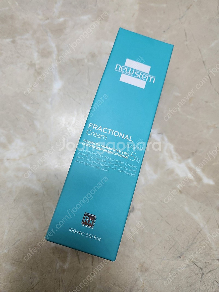 뉴스템 알엑스 프락셔널크림 100ml (미개봉)--1