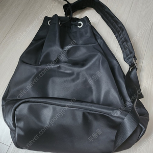 하 아카이브 2웨이 워털루 블랙 나일론 더플백