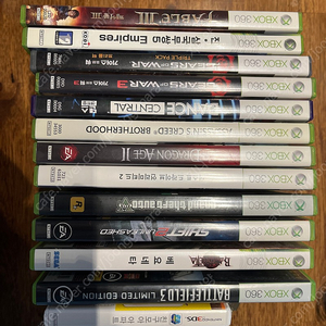 XBOX 360게임 모음