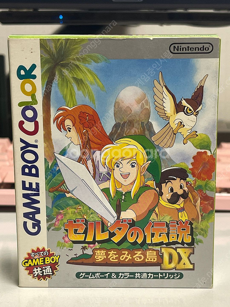 GBC 젤다의전설 꿈꾸는섬DX 곽팩 팝니다--2