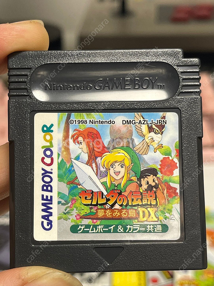 GBC 젤다의전설 꿈꾸는섬DX 곽팩 팝니다--8