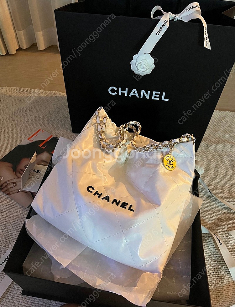 샤넬 22백 스몰 정품--0