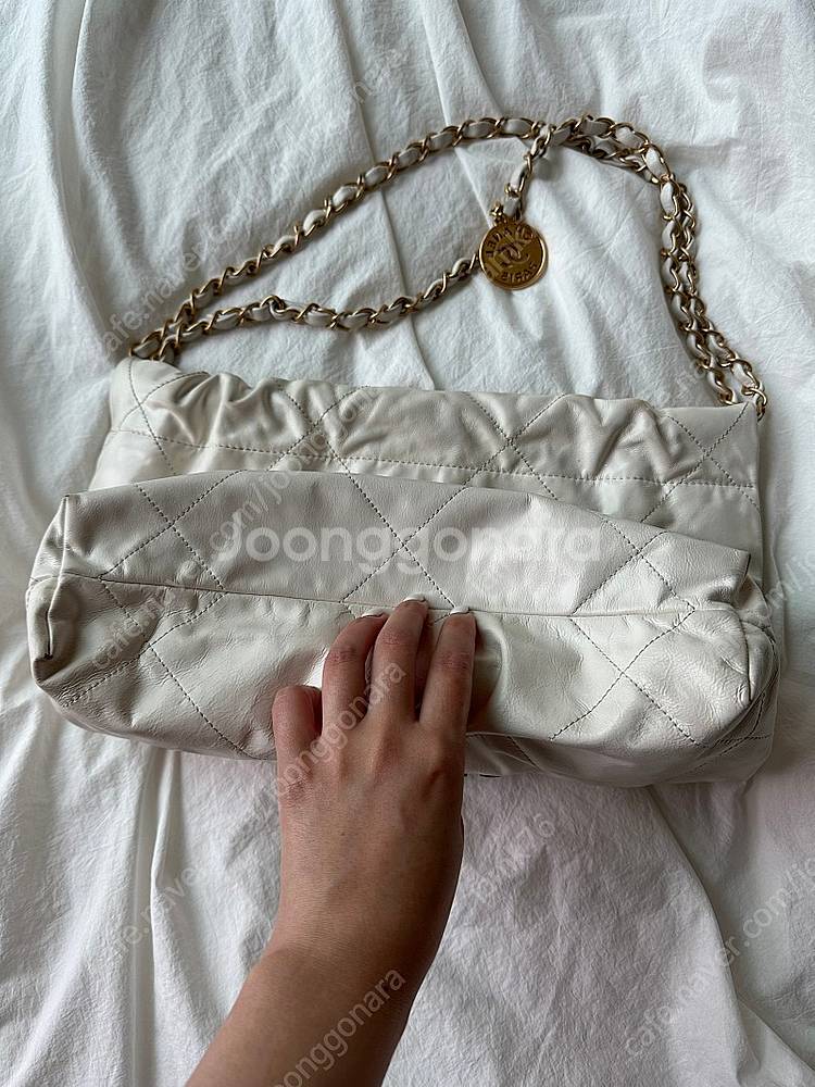 샤넬 22백 스몰 정품--4