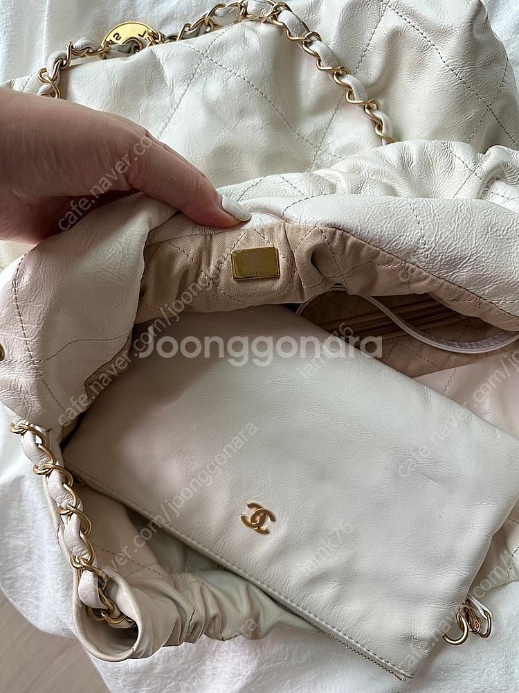 샤넬 22백 스몰 정품--7