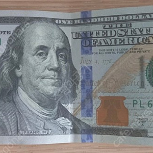 미국 100달러 1장 신권 팝니다