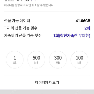 T끼리데이터선물2기가(~8-31까지)