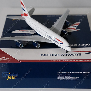 Geminijets 영국항공 British Airways A380 G-XLEL 항공기 다이캐스트