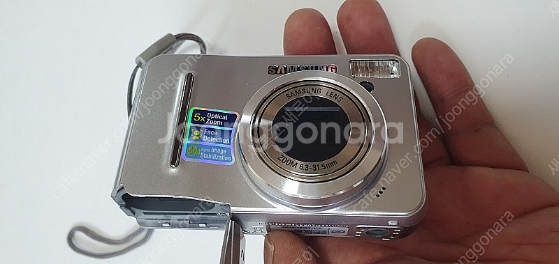 삼성 케녹스 S1060 디카 외관 A급,건전지를 넣어도...--2
