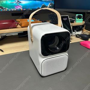 wanbo t6 max 빔프로젝터 미사용 제품