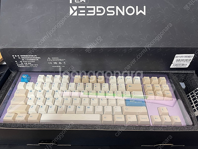 아콘 nck87 모던레트로 노뿌키보드 몬스긱monsge...--2