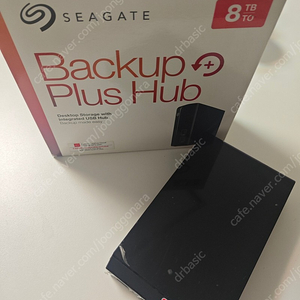 시게이트 Seagate backup+ hub 8tb외장하드판매합니다.