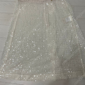 오버듀플레어 스팽글스커트 s (spangle layer skirt)