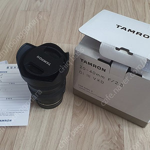 탐론 2040 TAMRON 20-40mm F2.8
