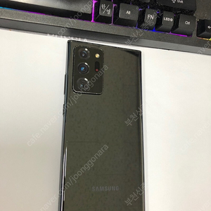 179995 갤럭시노트20울트라 5G 블랙 외관깔끔 256GB 무잔상 38만 부천