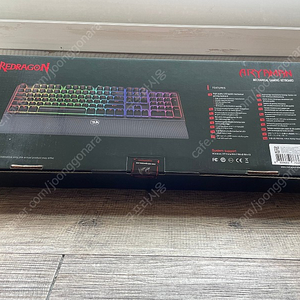 (미개봉) aryaman K569 RGB 기계식 키보드 갈축