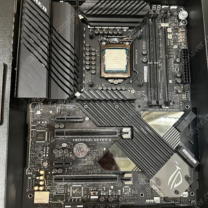 asus z490 apex + 10900k 판매