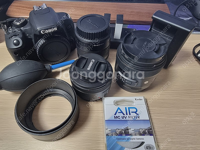 캐논 800d 카메라/30mm 1.4 캐논마운트(아트삼...--0