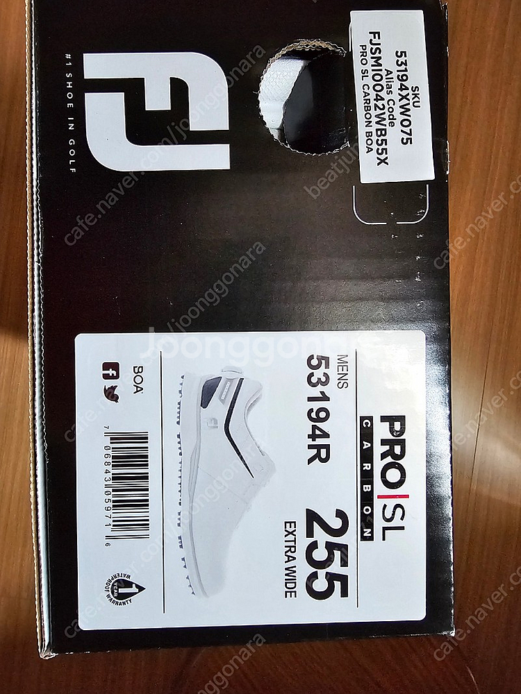 풋조이 골프화 pro sl carbon boa 255m...--3