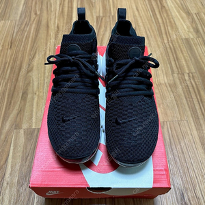 나이키 에어 프레스토 플라이니트 울트라 블랙 화이트 265mm (Nike Air Presto Flyknit Ultra Black White)﻿ 835570-001