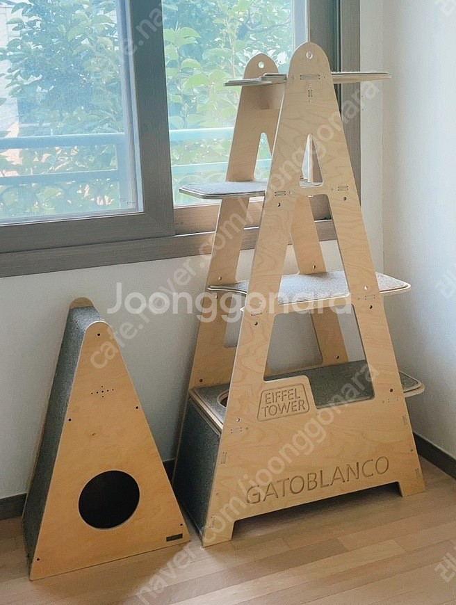 가또블랑코 원목 캣타워 판매합니다. (가격 조정 완료)--0