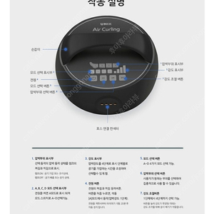 유닉스 에어컬링 SPORTS 공기압 마사지기 UAM-8050N^^