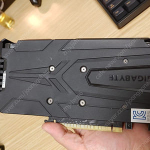 GIGABYTE 지포스 GTX1050Ti UDV D5 4GB 윈드포스