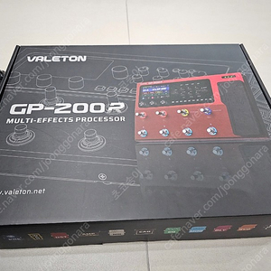 베일톤 GP200 (Valeton GP-200) 멀티이펙터 풀박 가방 포함