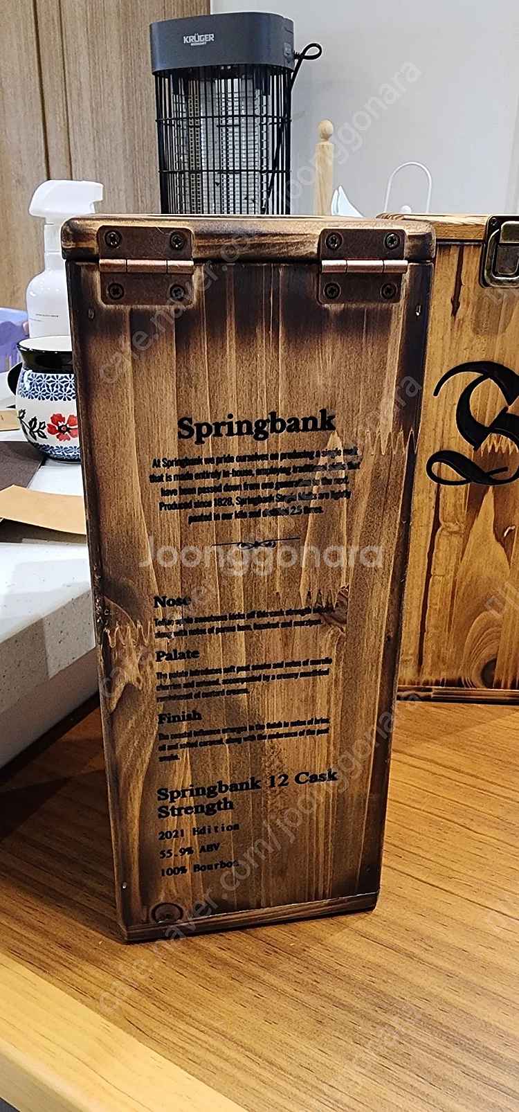 스프링뱅크 수제 목각케이스--1