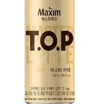 GS25 티오피 top마스터라떼 200ml -800원 (8월2+1행사중)