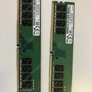 삼성 DDR4 8Gx2 2666 메모리 램 판매 ~~