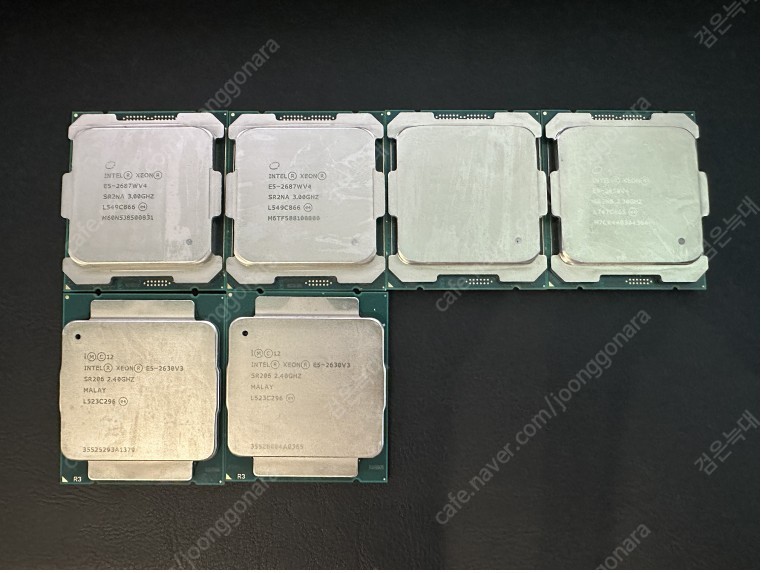 제온 2687w v4, 2658 v4, 2630 v3 ... | CPU/메인보드 | 중고나라