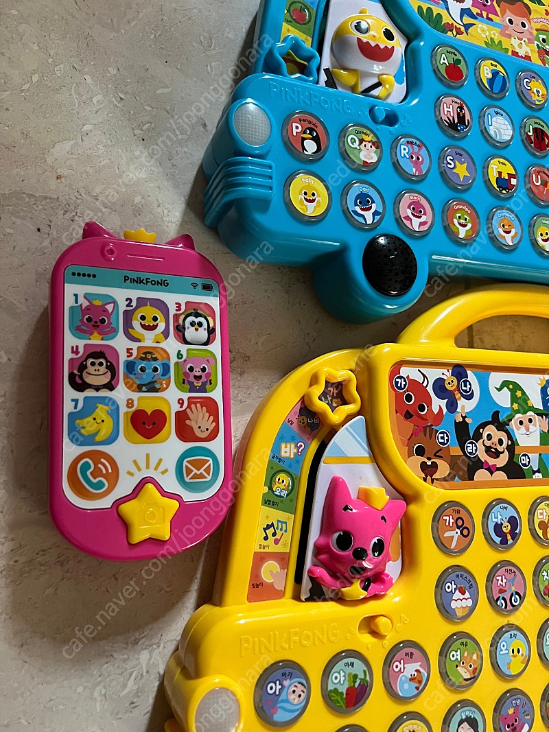 핑크퐁 한글버스 아기상어 알파벳(영어)버스+@ 정리합니다 | 중고나라 - 안심되는 중고거래, image size:800x1067