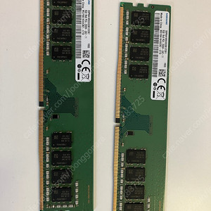 삼성 DDR4 8Gx2(16G) 2666 메모리 램 판매 !