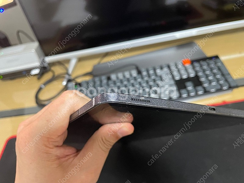 갤럭시탭 S7+, 셀룰러, 256G 판매, 정품키보드,...--2