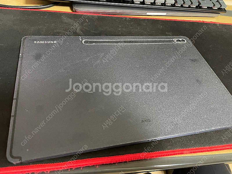 갤럭시탭 S7+, 셀룰러, 256G 판매, 정품키보드,...--5