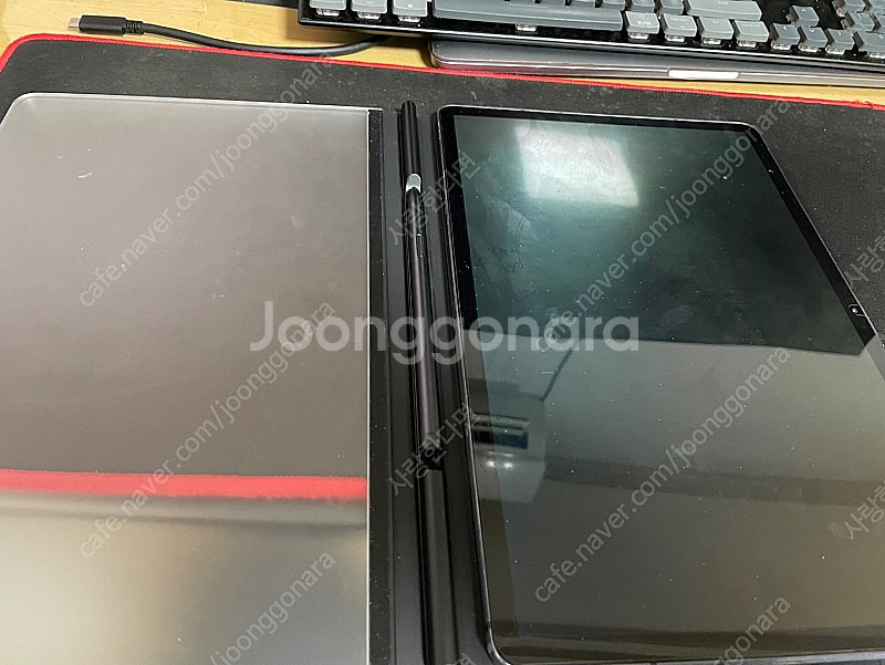갤럭시탭 S7+, 셀룰러, 256G 판매, 정품키보드,...--6