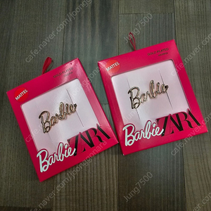 새상품) ZARA BARBIE 자라 바비 헤어핀 머리핀 머리삔