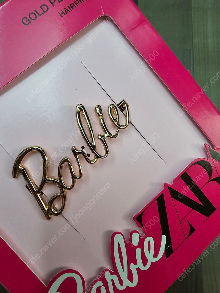새상품) ZARA BARBIE 자라 바비 헤어핀 머리핀 머리삔--1