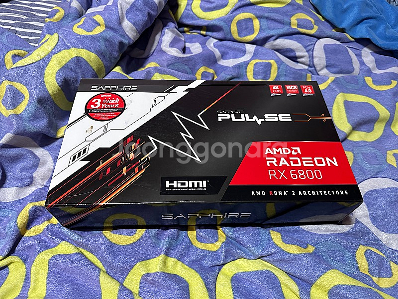 라데온 사파이어 RX6800 16GB 펄스 판매합니다.--0