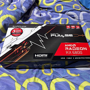라데온 사파이어 RX6800 16GB 펄스 판매합니다.