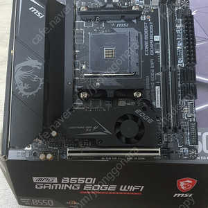 msi b550i gaming edge wifi itx 보드 팝니다.