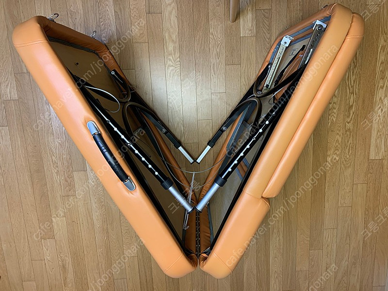 속눈썹베드, 마사지베드, 반영구베드 3단 접이식 미용 베드--2