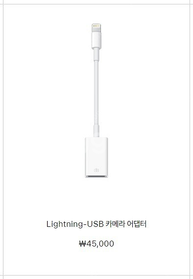 애플 어댑터 (라이트닝, USB C, 카메라, HDMI...--2