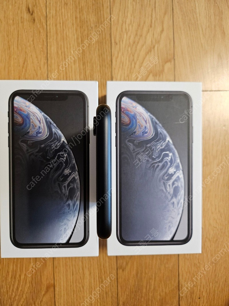 아이폰 XR 128GB A+급 블랙 풀박스 팝니다 24만원--5