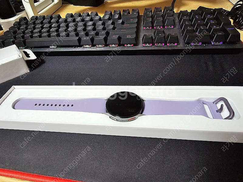 갤럭시 워치5 40mm 자급제 실버 (사용감 없음)--1